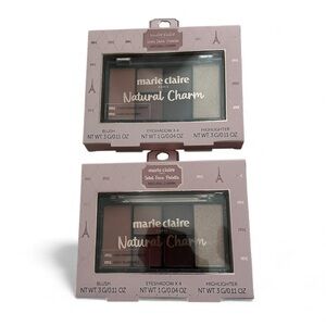 Marie Claire Natural Charm Makeup Palette 2 pcs set